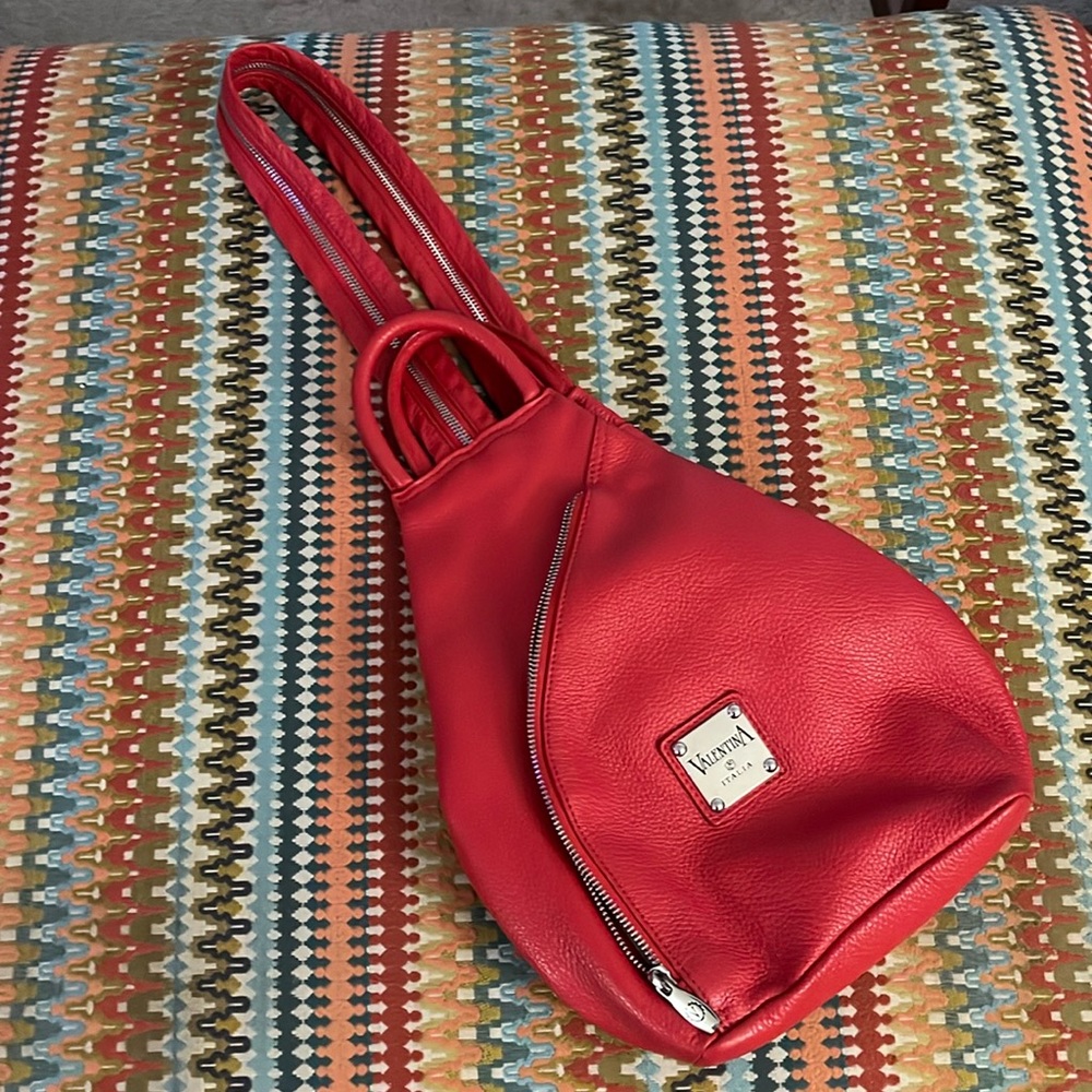 Valentina Italia Leather Backpack
